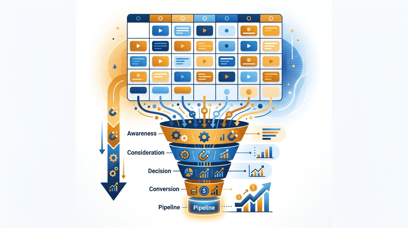 How to Build a Content Calendar That Fills Your Pipeline (Not Just Your Blog)