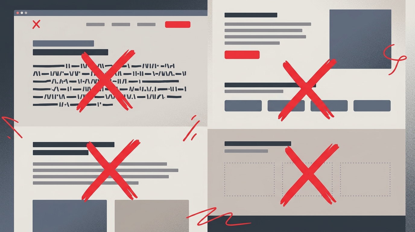 7 Website Copy Mistakes That Are Killing Your Conversions Right Now