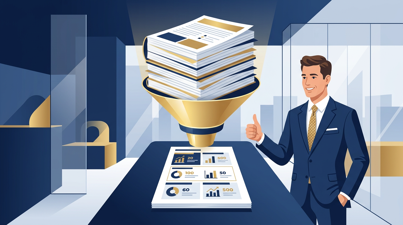 Marketing Reports That Executives Actually Read (One Page, Five Minutes)
