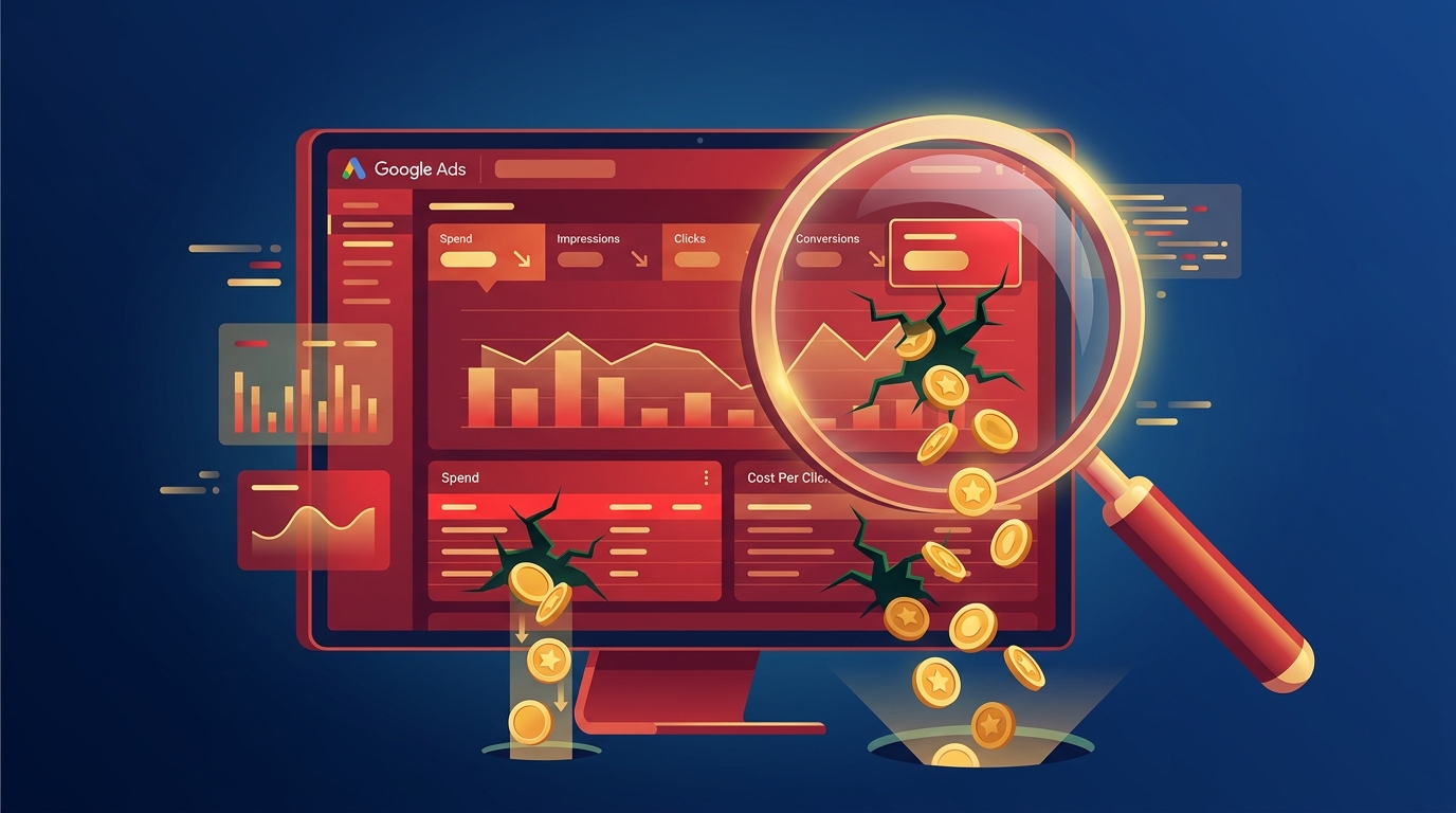 You're Wasting 30% of Your Google Ads Budget. Here's Where.