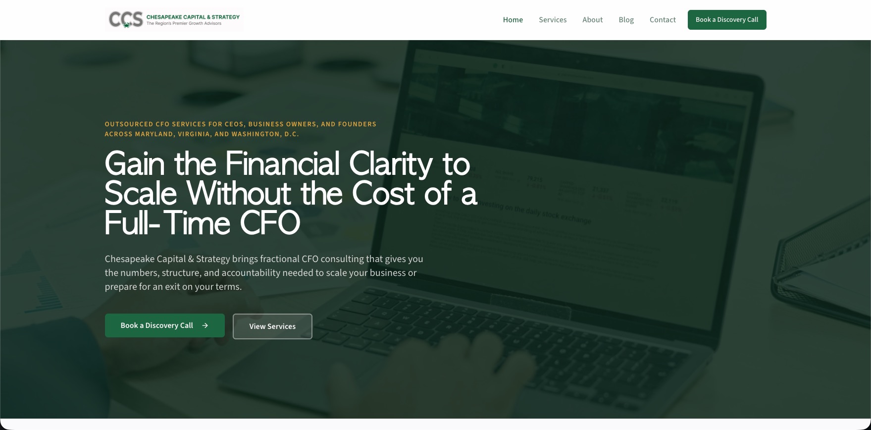 Chesapeake Capital Strategy screenshot